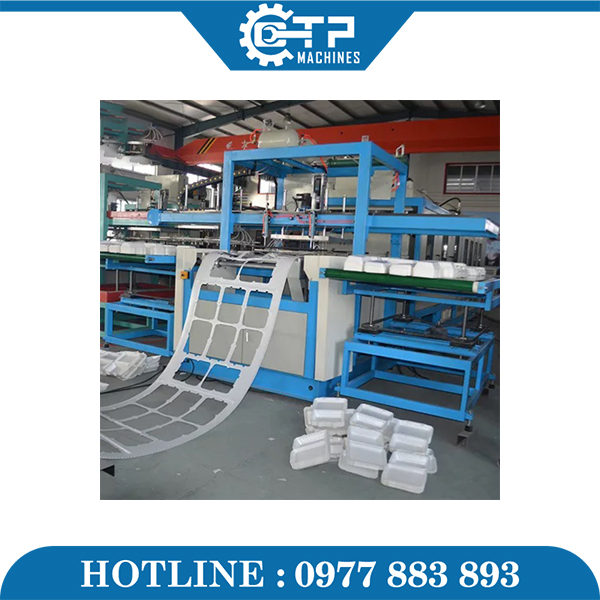Thiên Phú chuyên phân phối dây chuyền sản xuất hộp xốp chính hãng