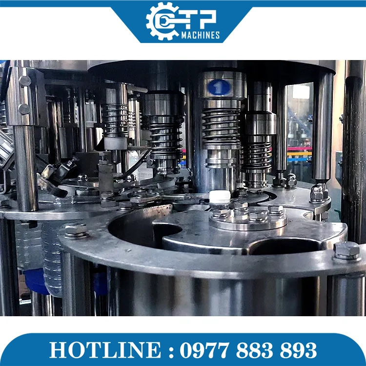 Thiên Phú chuyên phân phối dây chuyền sản xuất nước đóng chai 8-8-3 chính hãng