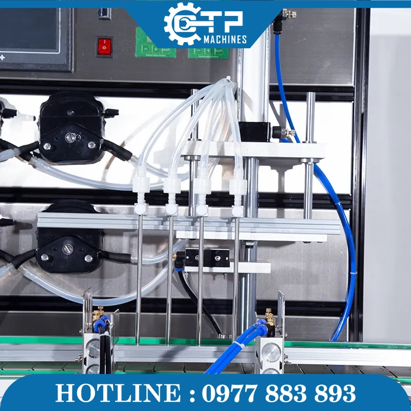 Thiên Phú chuyên cung cấp máy chiết rót tinh dầu 4 vòi bơm nhu chính hãng