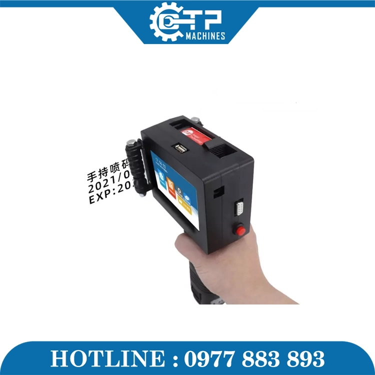Thiên Phú chuyên phân phối máy in date phun cầm tay D10 (12.7 mm) chính hãng