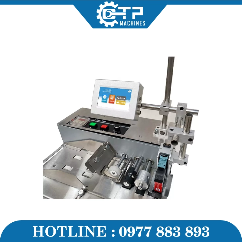 Thiên Phú chuyên phân phối máy in date phun nhiệt gá lên máy phân trang tự động HC380 chính hãng