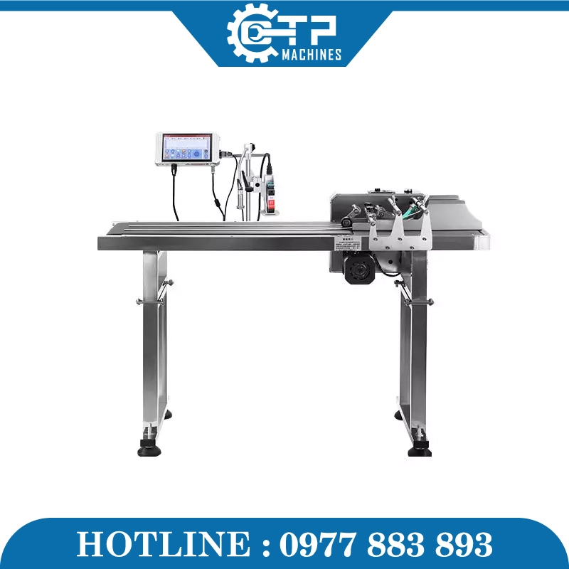 Thiên Phú chuyên phân phối máy in date phun nhiệt tự động HC127 3-6 đầu in chính hãng