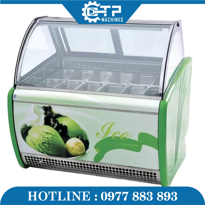 Thiên Phú chuyên cung cấp tủ mát trữ kem ký 10 khay chính hãng