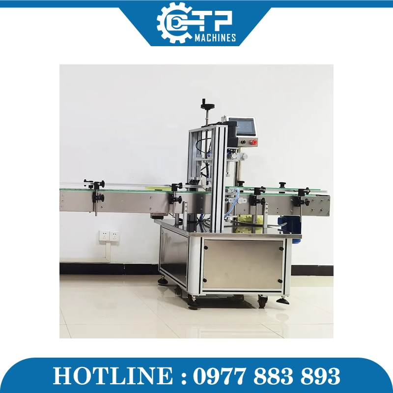 Dây Chuyền Chiết Rót Siết Nắp Tinh Dầu 6 Vòi - Ảnh 3