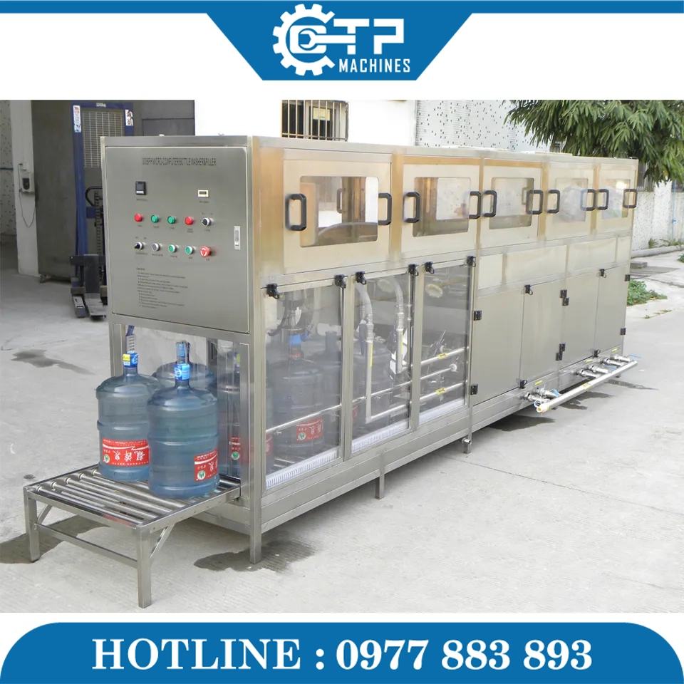 Dây Chuyền Đóng Bình Nước 20L TGTP-200 - Ảnh 12