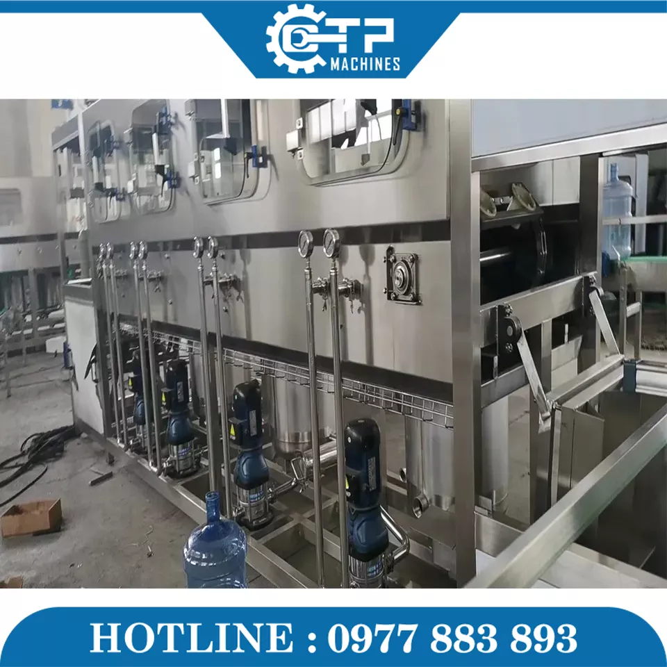 Dây Chuyền Đóng Bình Nước 20L TGTP-200 - Ảnh 9