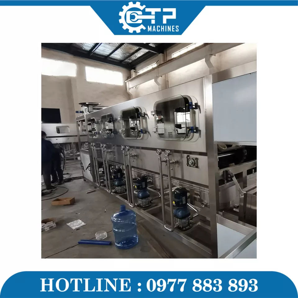 Dây Chuyền Đóng Bình Nước 20L TGTP-200 - Ảnh 7