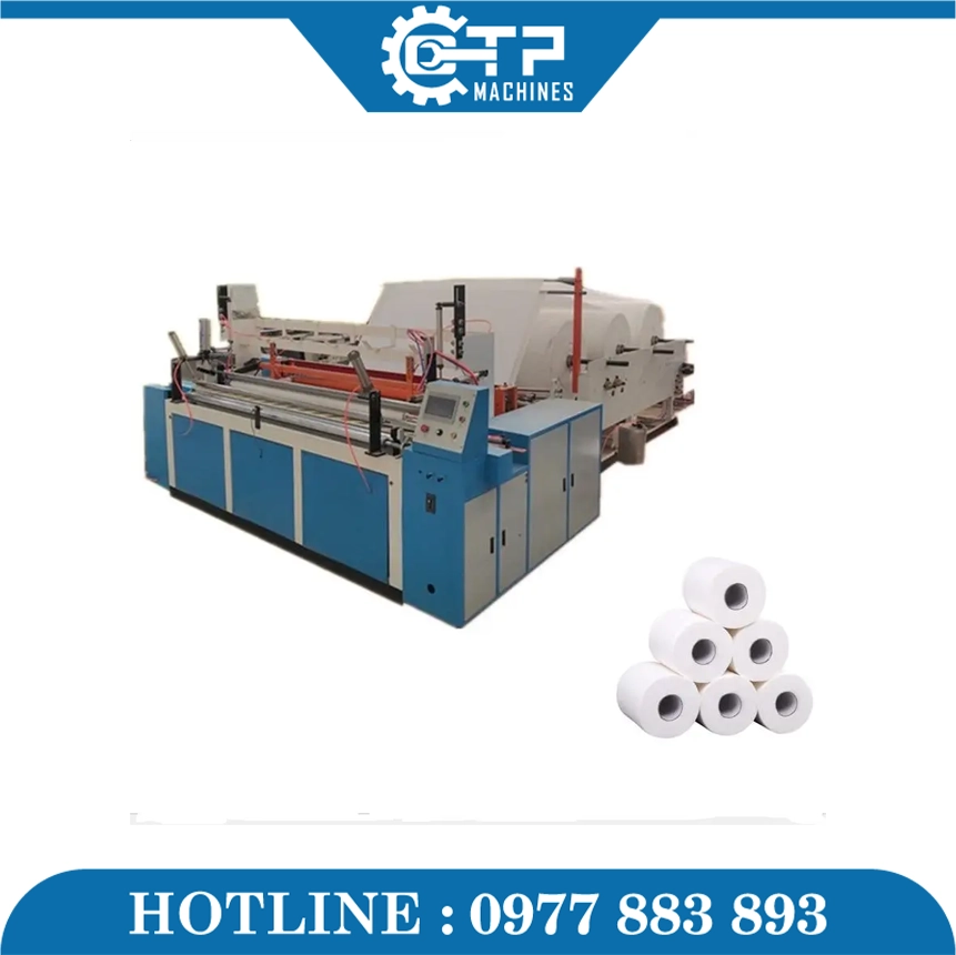 Dây Chuyền Sản Xuất Giấy Vệ Sinh - Ảnh 3