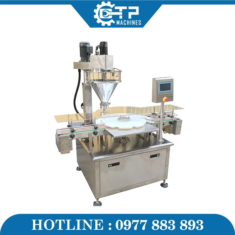 Máy Chiết Bột Trục Vít Kiểu Cân Tự Động - Ảnh 5