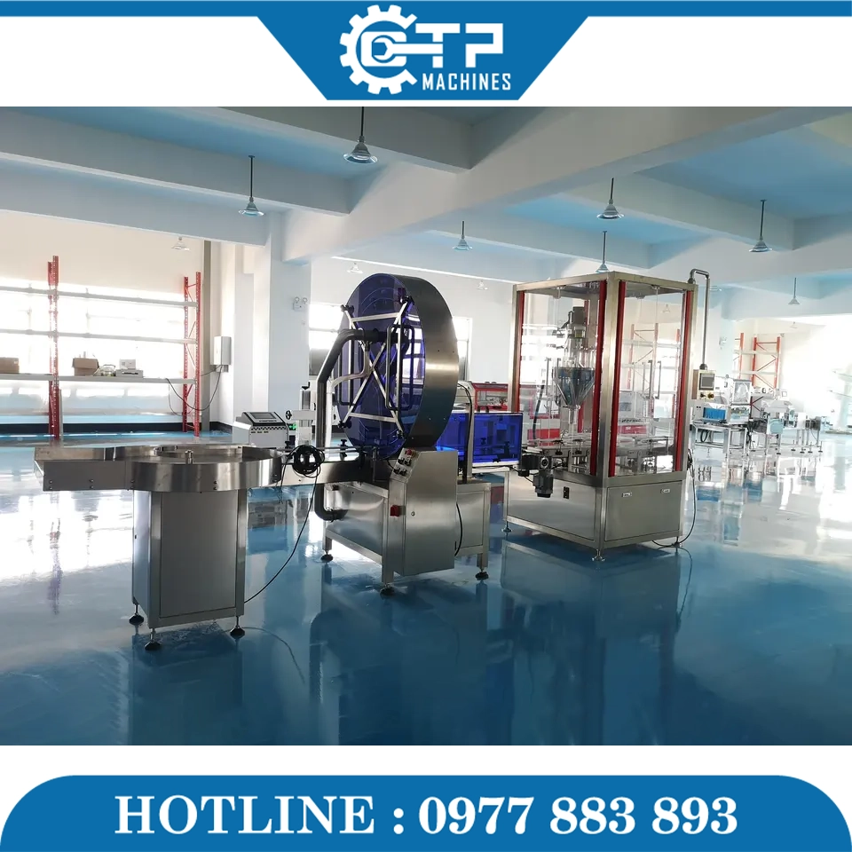 Máy Chiết Bột Trục Vít Kiểu Cân Tự Động - Ảnh 3