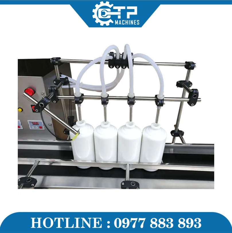 Máy Chiết Rót Dạng Lỏng 7 Vòi Bán Tự Động - Ảnh 4