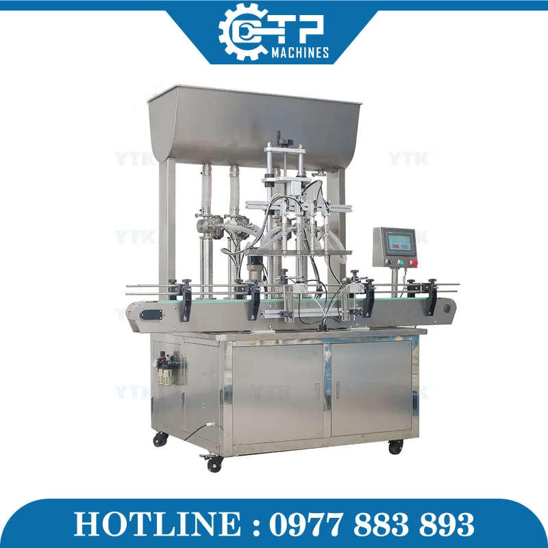 Máy Chiết Rót Dung Dịch Sệt Tự Động - Ảnh 5