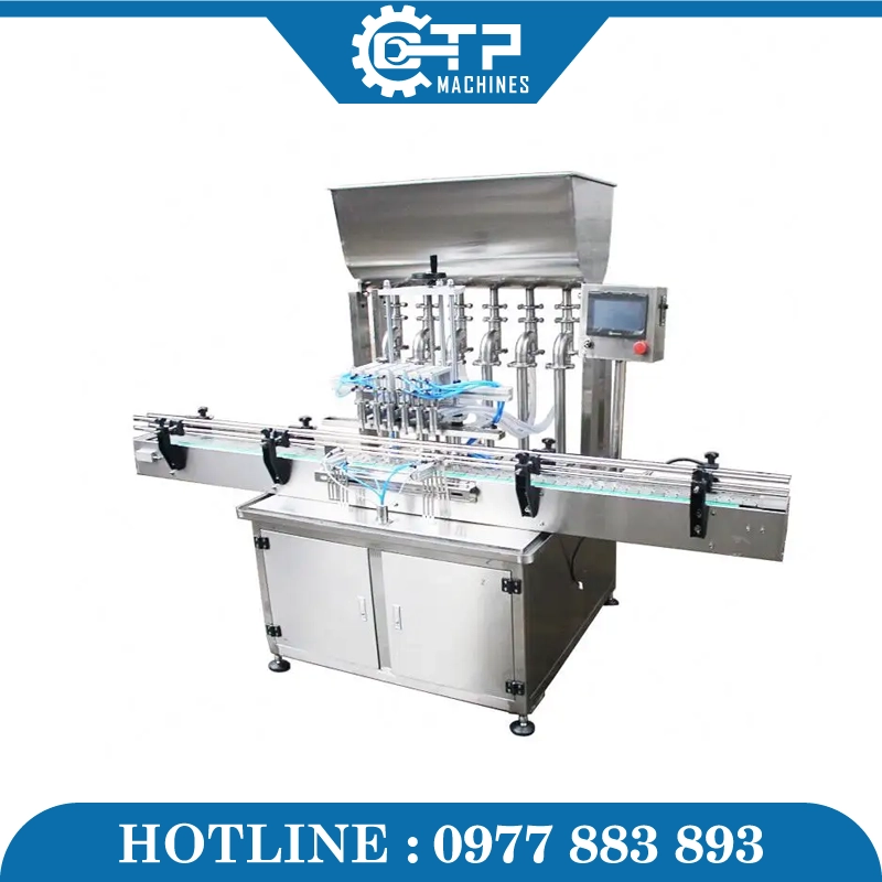 Máy Chiết Rót Dung Dịch Sệt Tự Động - Ảnh 4
