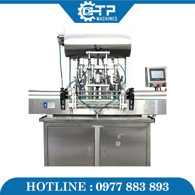 Máy Chiết Rót Dung Dịch Tự Động 4 Vòi - Ảnh 5