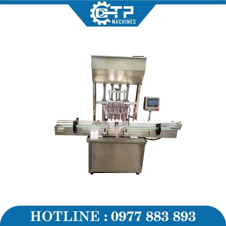 Máy Chiết Rót Dung Dịch Tự Động 4 Vòi - Ảnh 4