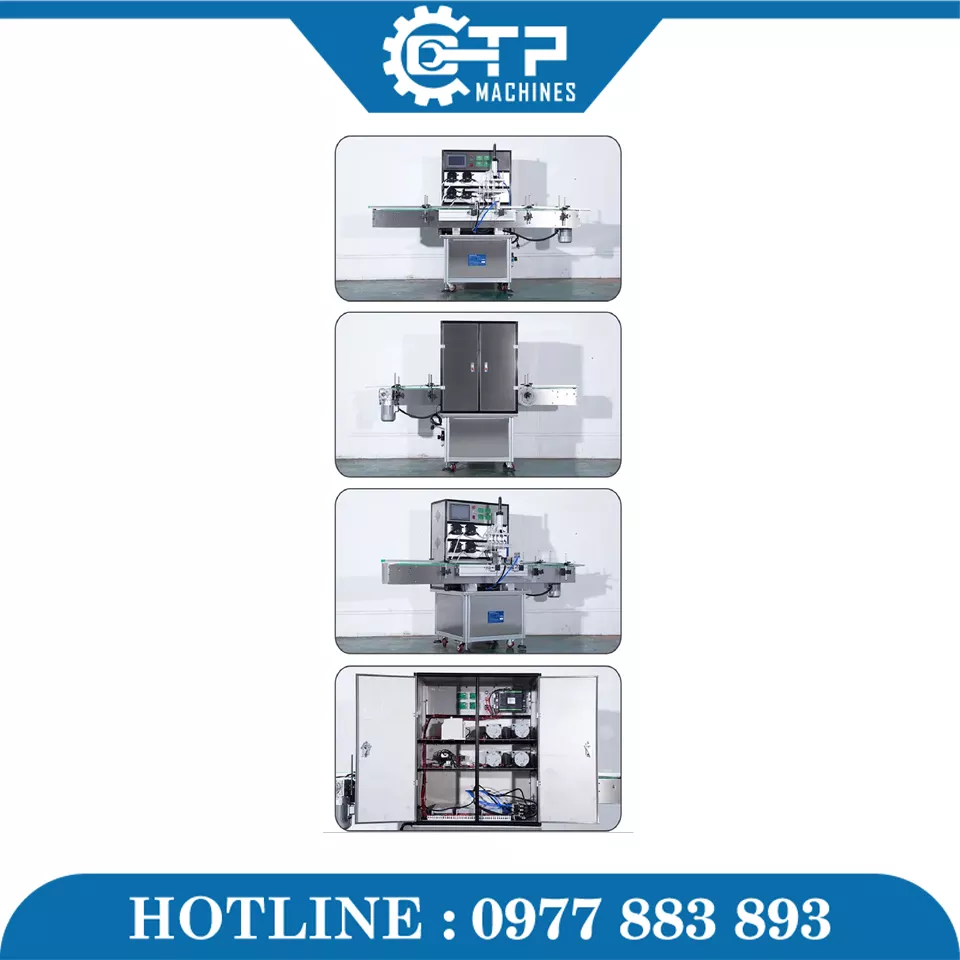 Máy Chiết Rót Tinh Dầu 4 Vòi Bơm Nhu - Ảnh 5