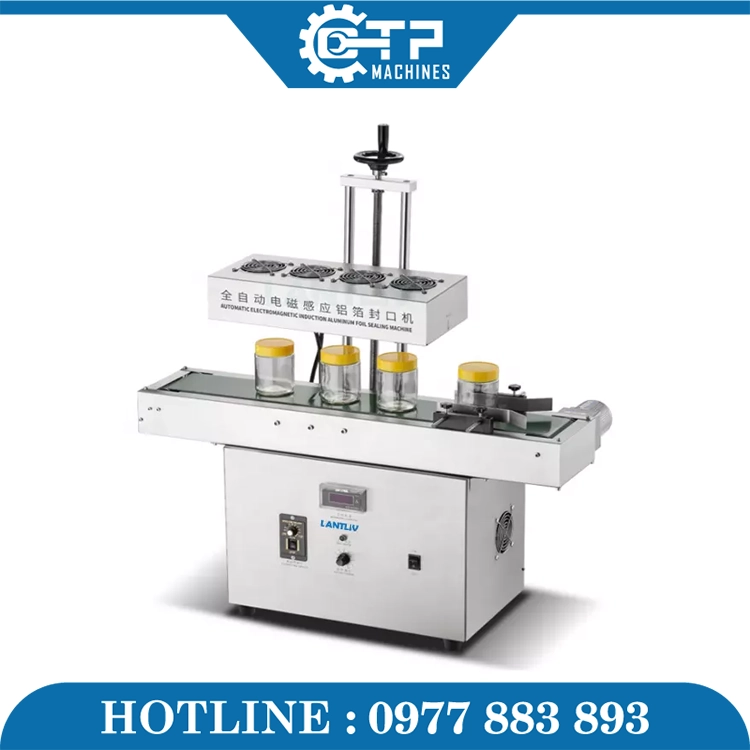 Máy Dán Màng Seal Băng Tải Cảm Ứng - Ảnh 3