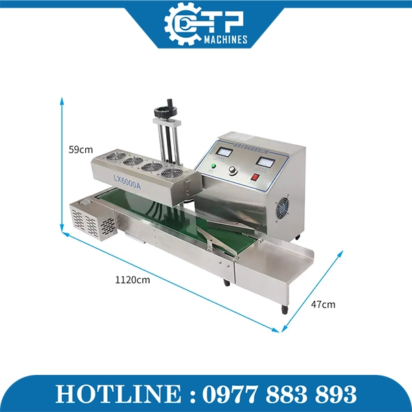 Máy Dán Màng Seal Tự Động LX-6000 - Ảnh 6