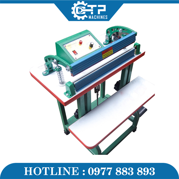 Máy Hàn Miệng Túi Dập Chân Dây Nhiệt Chân Thấp 300mm - Ảnh 4