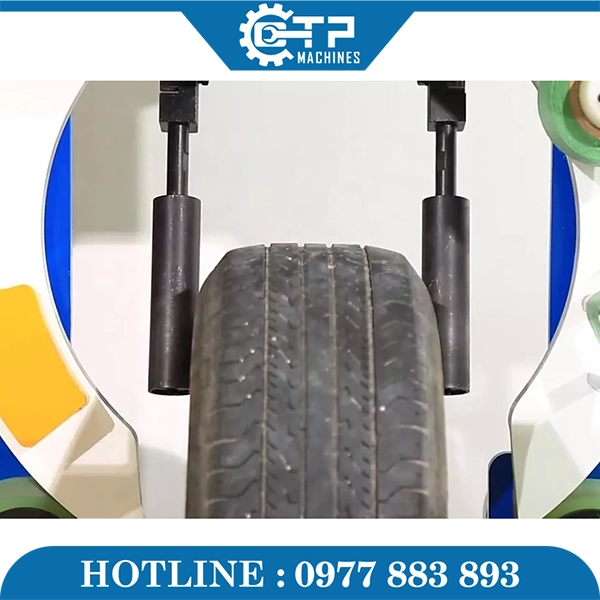 Máy Quấn Màng Lốp Xe - Ảnh 6