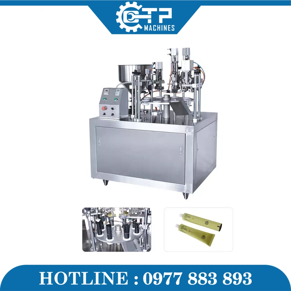 Máy Chiết Tuýp Bán Tự Động - Ảnh 7