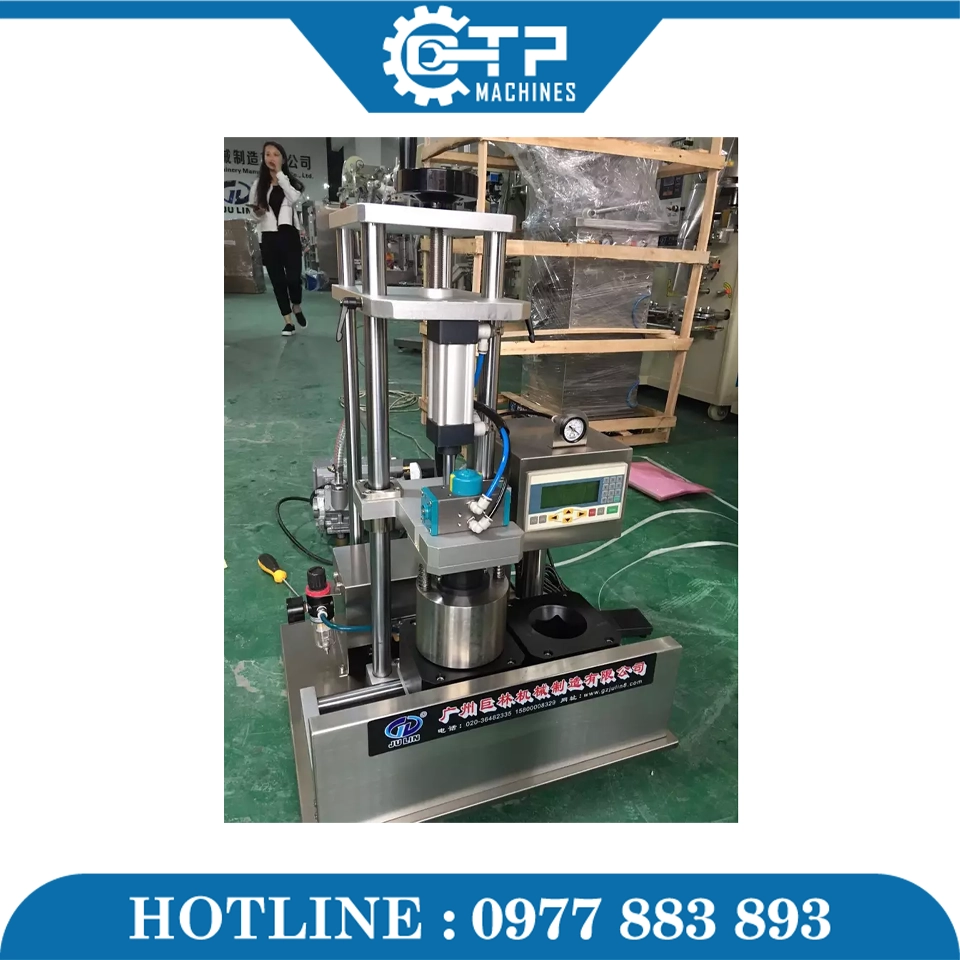 Máy Đóng Nắp Chân Không Bán Tự Động - Ảnh 6