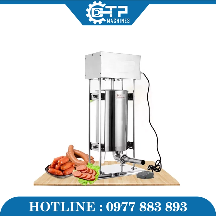 Máy Đùn Xúc Xích Dùng Điện 10 Lít - Ảnh 3