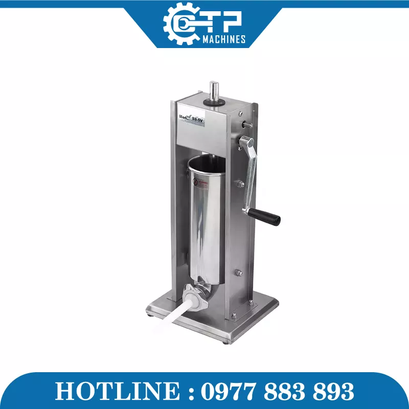 Máy Đùn Xúc Xích Quay Tay 2 Lít - Ảnh 4