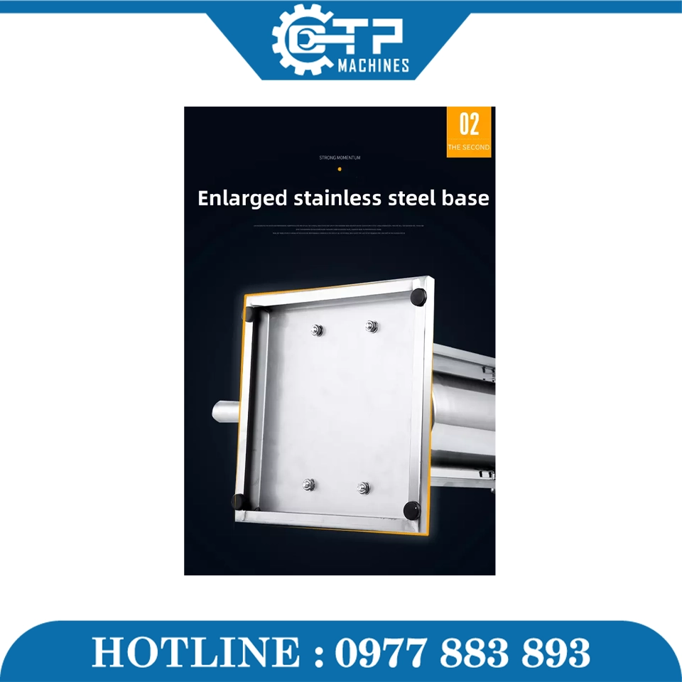 Máy Đùn Xúc Xích Quay Tay 3 Lít - Ảnh 3