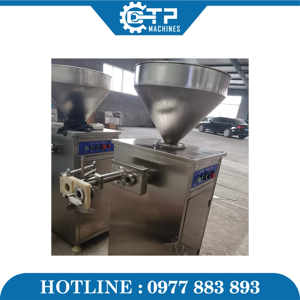 Máy Đùn Xúc Xích Tự Động Khí Nén QDC - Ảnh 3