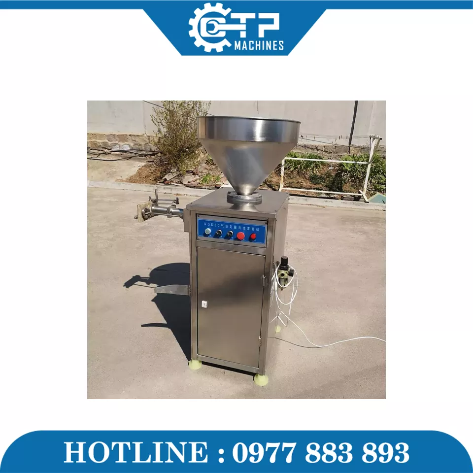 Máy Đùn Xúc Xích Tự Động Khí Nén QDC - Ảnh 8