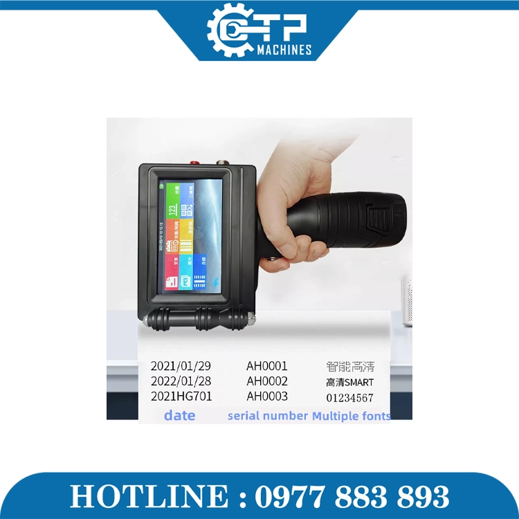 Máy In Date Phun Cầm Tay BT127 - Ảnh 3