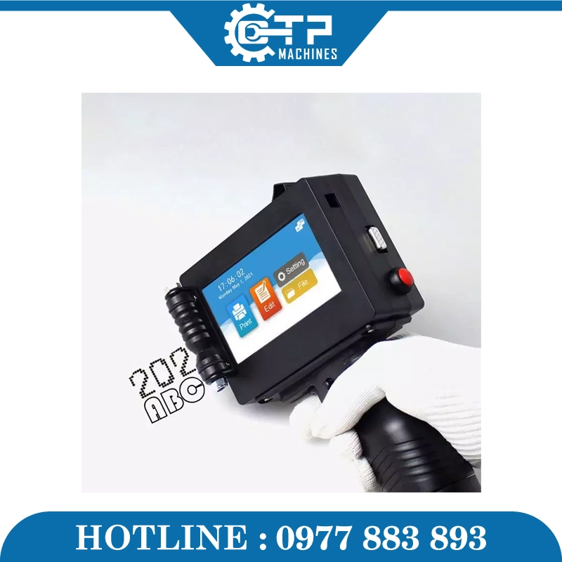 Máy In Date Phun Cầm Tay D10 - Ảnh 4