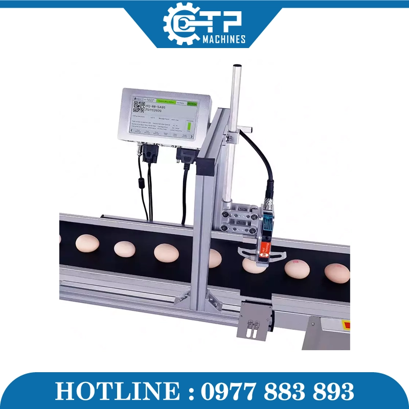 Máy In Date Phun Mã Ký Hiệu Lên Trứng T2 - Ảnh 3