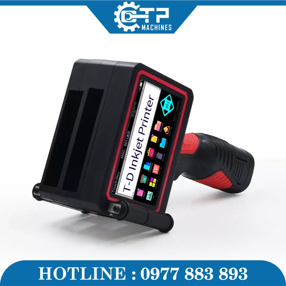 Máy In Date Phun Mã Ký Hiệu Size Lớn TD508 - Ảnh 4