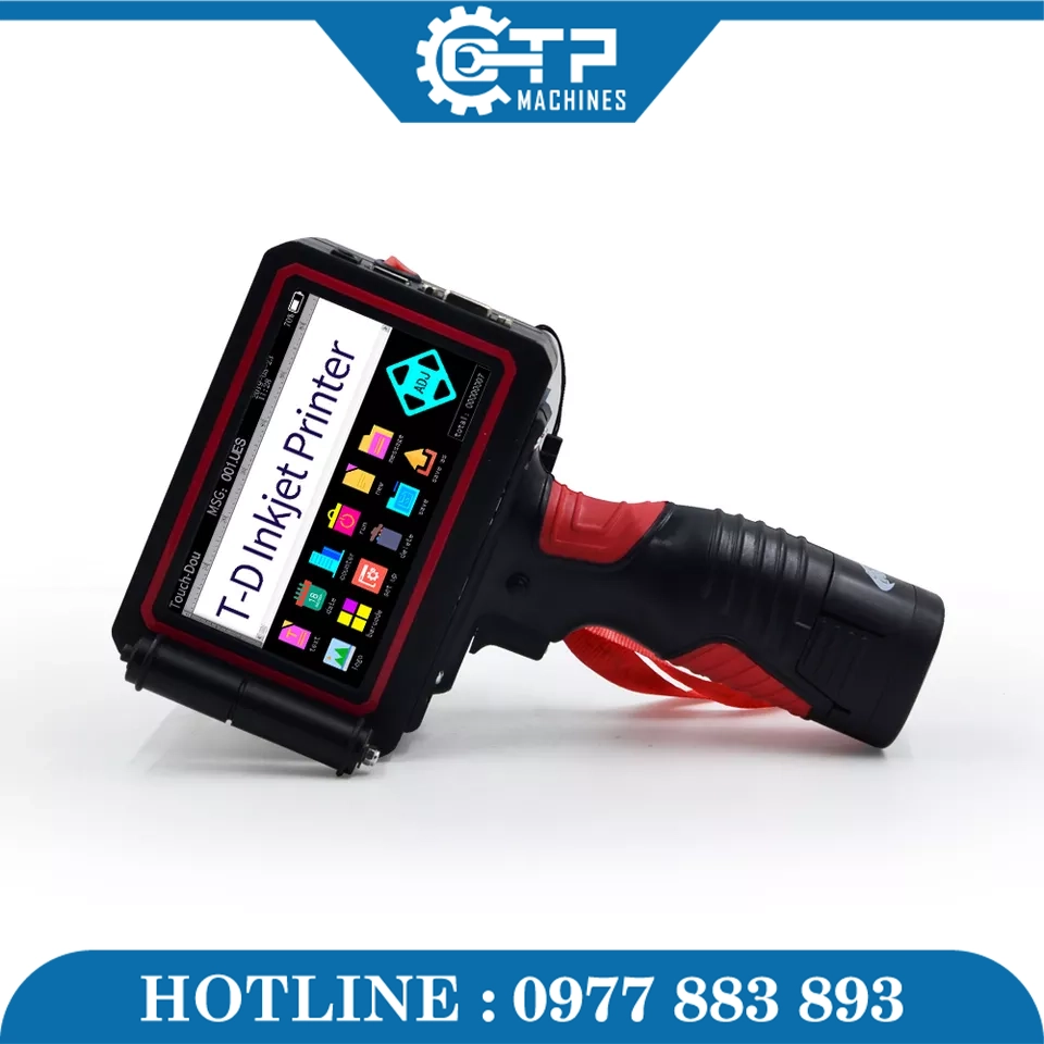 Máy In Date Phun Mã Ký Hiệu Size Lớn TD508 - Ảnh 3