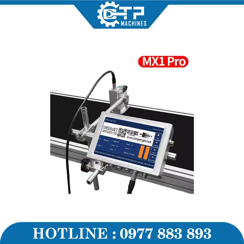 Máy In Date Phun Mã Ký Tự MX1 Plus 12.7mm - Ảnh 3