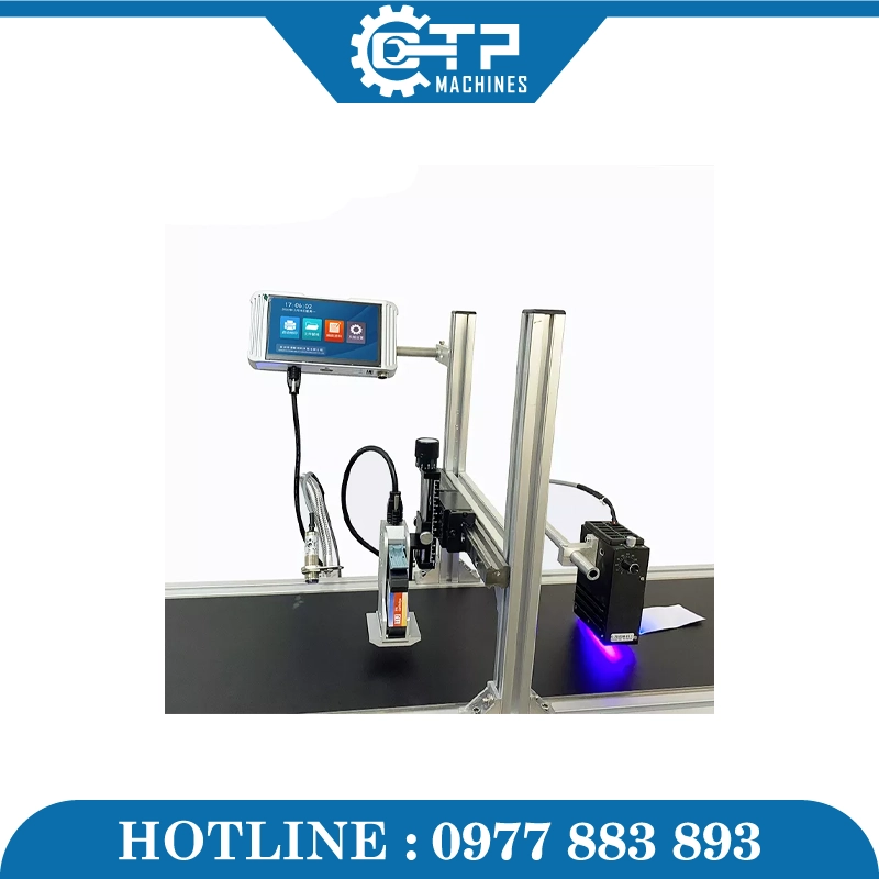 Máy Indate Phun Nhiệt Tự Động HC254 3-6 đầu in - Ảnh 4