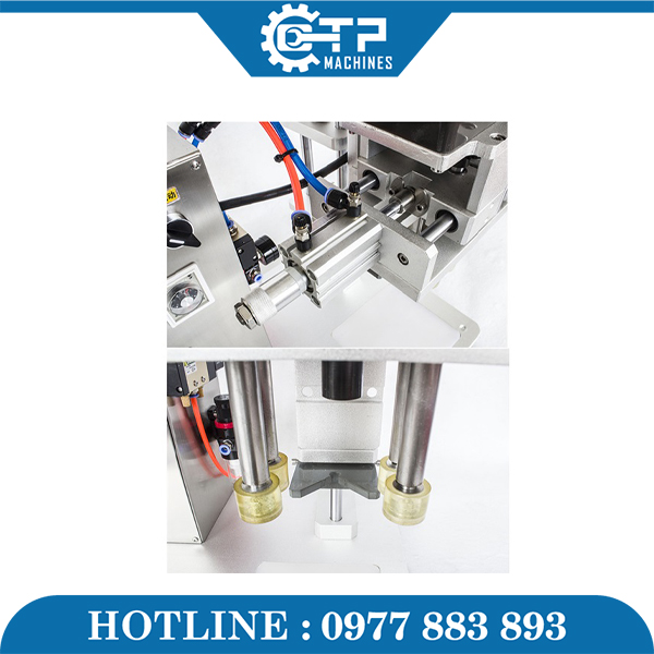Máy Siết Nắp Bán Tự Động 4 Bánh Xe - Ảnh 5