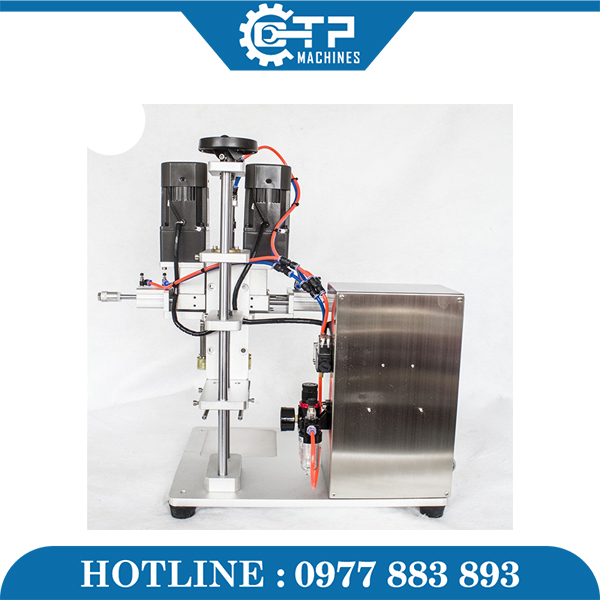 Máy Siết Nắp Bán Tự Động 4 Bánh Xe - Ảnh 3