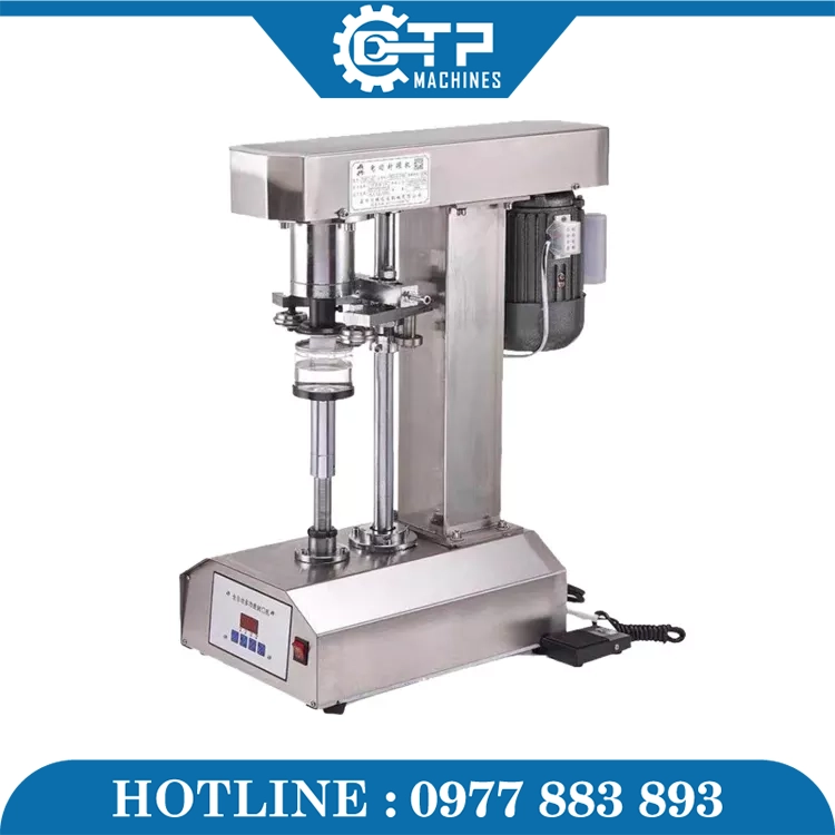 Máy Viền Ren Nắp Nhôm Chai Thủy Tinh - Ảnh 5