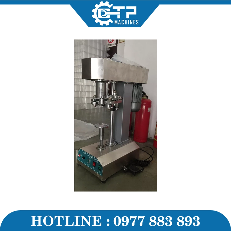 Máy Viền Ren Nắp Nhôm Chai Thủy Tinh - Ảnh 3