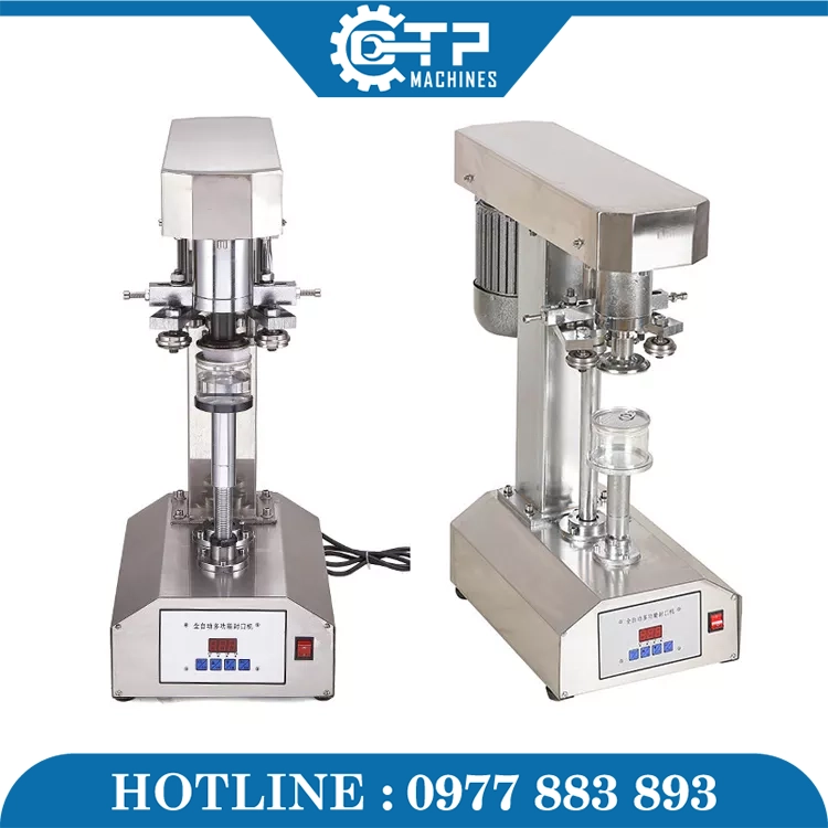 Máy Viền Ren Nắp Nhôm Chai Thủy Tinh - Ảnh 4