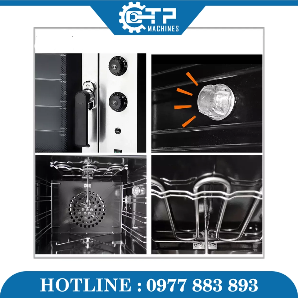 Lò Nướng Bánh 1 Tầng 4 khay - Ảnh 4
