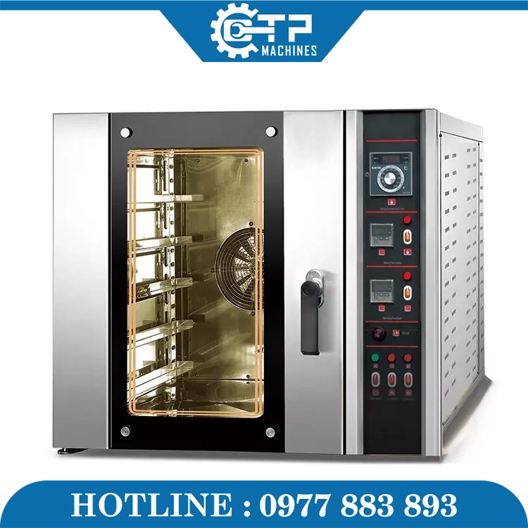 Lò Nướng Bánh Đối Lưu Dùng Điện 5 Khay - Ảnh 4