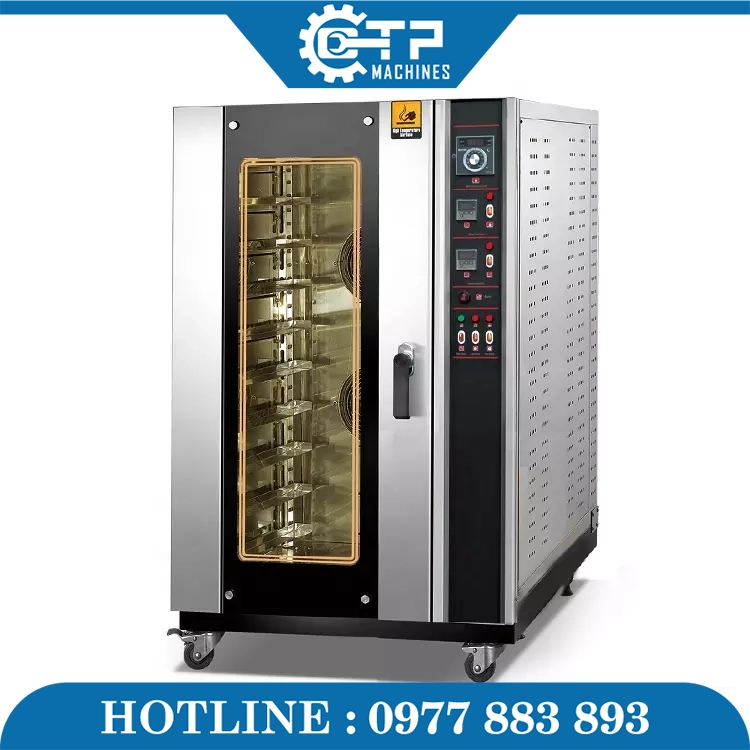 Lò Nướng Bánh Đối Lưu Dùng Điện 5 Khay - Ảnh 5