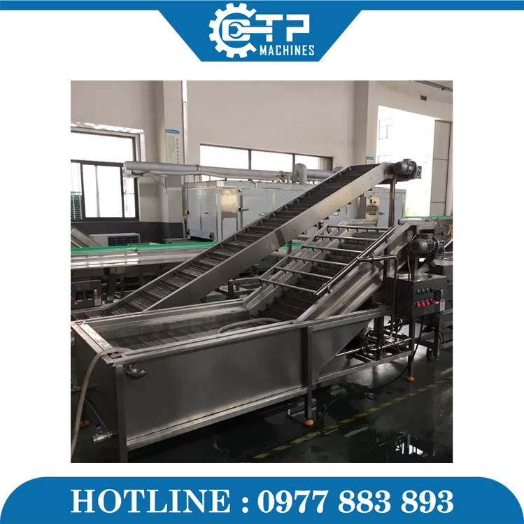 Máy Rửa Rau Củ Quả Công Nghiệp GY-QP-2500 - Ảnh 3