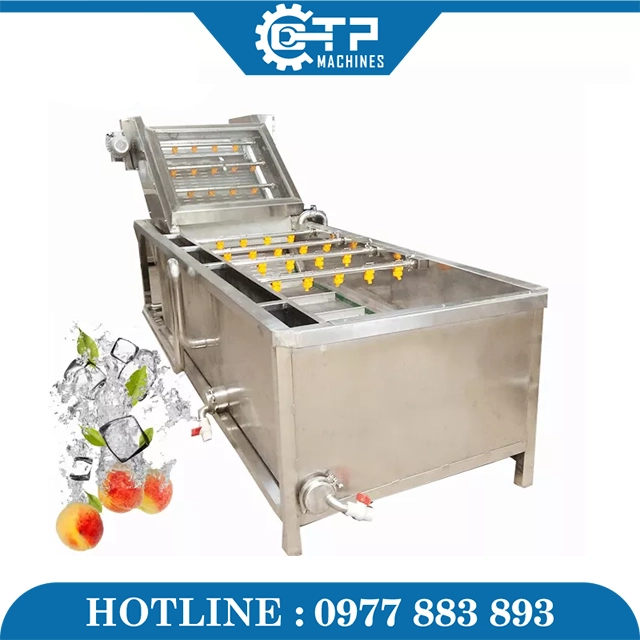 Máy Rửa Rau Củ Quả Công Nghiệp GY-QP-2500 - Ảnh 5