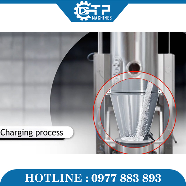 Máy Sấy Tầng Sôi Tạo Hạt FL-120 - Ảnh 3
