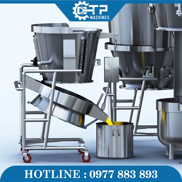 Máy Sấy Tầng Sôi Tạo Hạt FL-120 - Ảnh 5